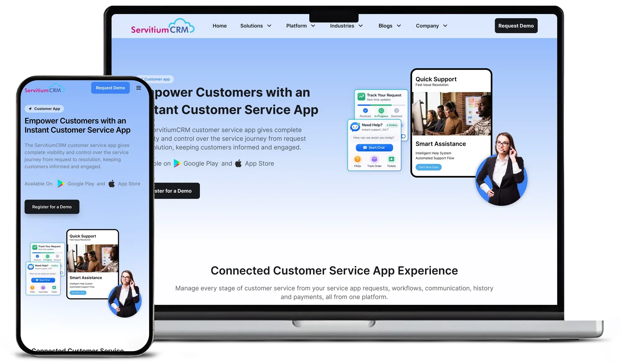 customer mockup
