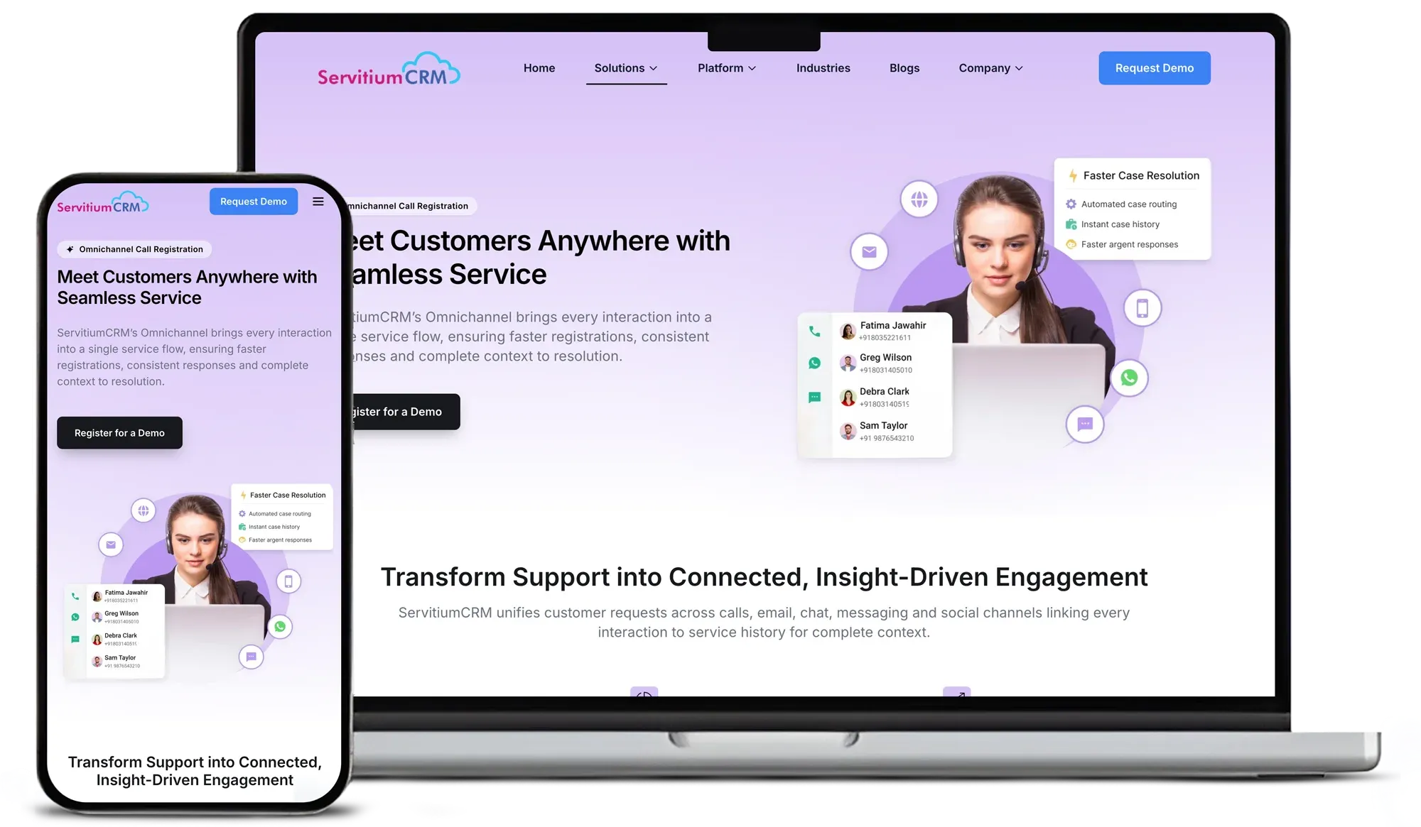 Omnichannel mockup